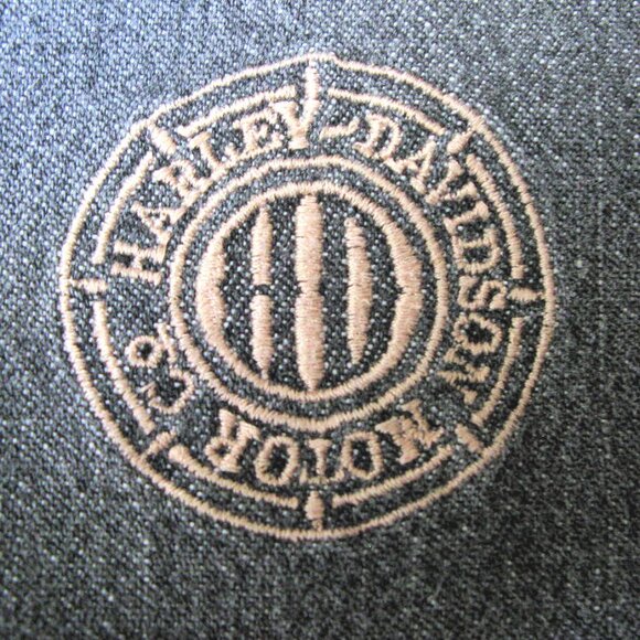 TWO SHIRTS HARLEY-DAVIDSON COTTON DENIM LONG-SLEEVED SHIRTS LADIES M - Picture 8 of 9